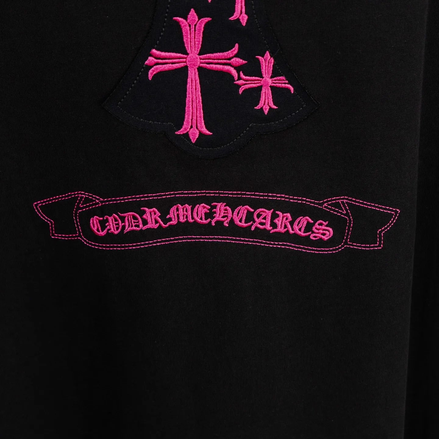 ：H 40 Chrome Hearts CH Black 2026 Authentic 0 Quality os 0 : Sizes: S M L XL